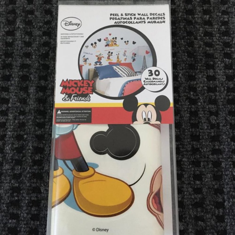 RoomMates Mickey Mouse Peel and Stick Wall…